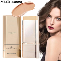 Base Stick Coreana 2 em 1 - Cobertura Impecável com Toque Natural